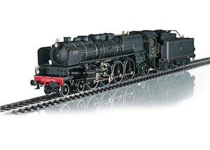 Märklin 55086, locomotiva a vapore Classe 13 delle Ferrovie Francesi dell'Est in livrea nera con tender separato, scala 1.